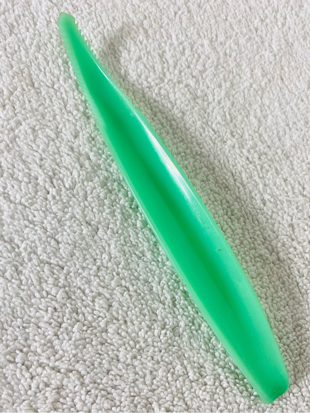 5/$35 Vintage Tupperware 885 Jadeite Green Lettuce Corer Citrus Knife Tool